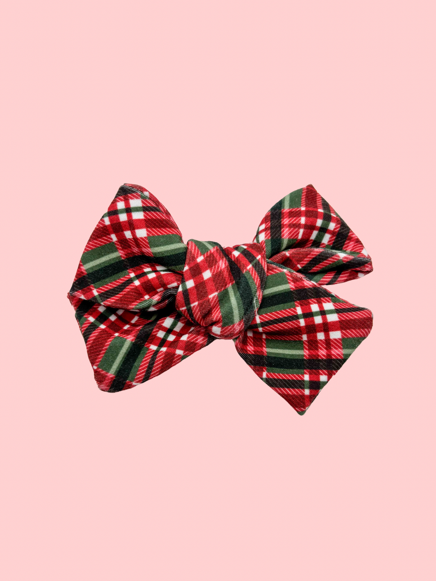 Plaid // Handtied Bow