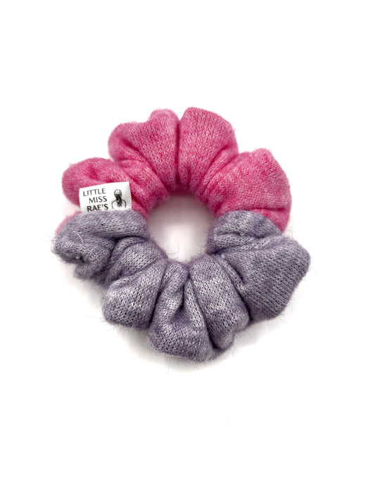 Pink + Purple // Duo Scrunchie