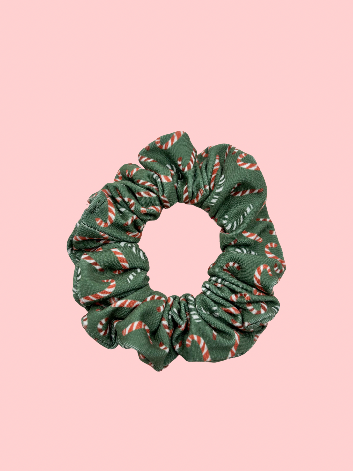 Candy Cane // Scrunchie