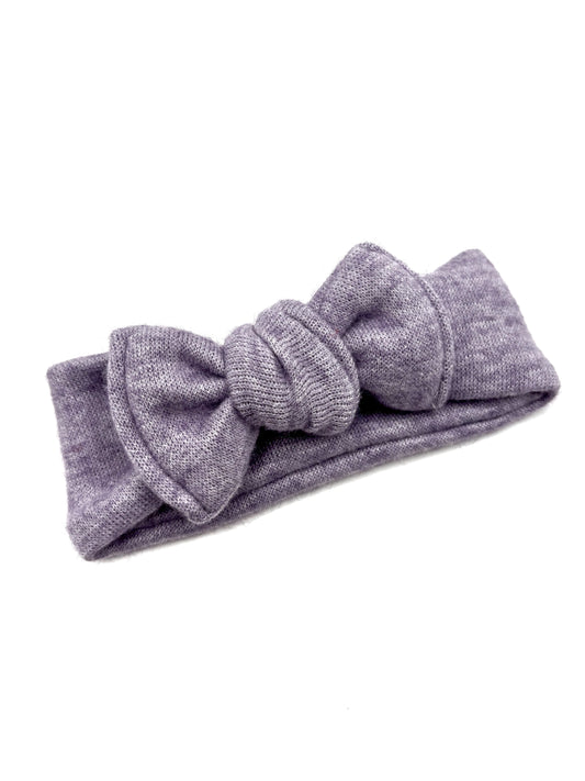 Purple // Knotted Headwrap